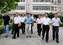 2013年9月10日，省委组织部调研组到我院调研“人才筑巢工程”